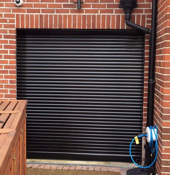 After garage door refurbishment