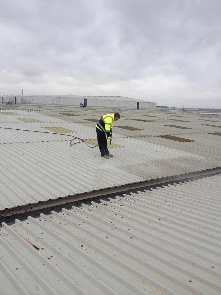 Industrial Roof Cleaning